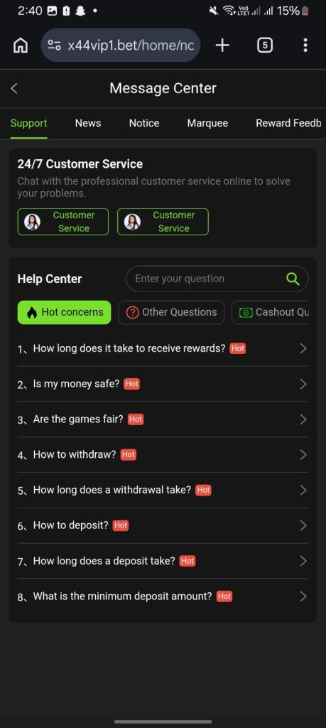 X44 Bet Game