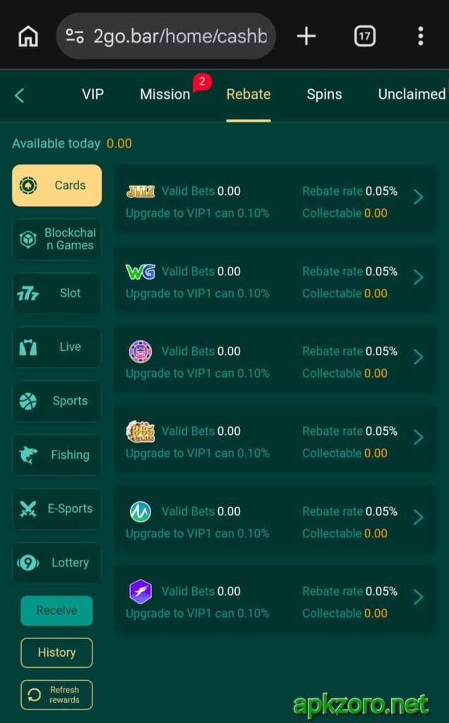 GO2 GAME apk casino